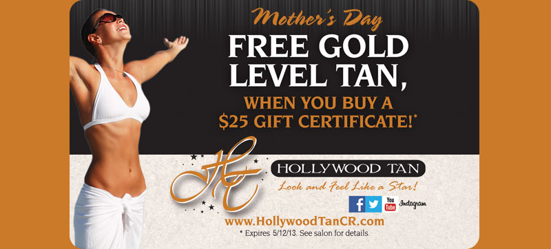 Hollywood tan coupons